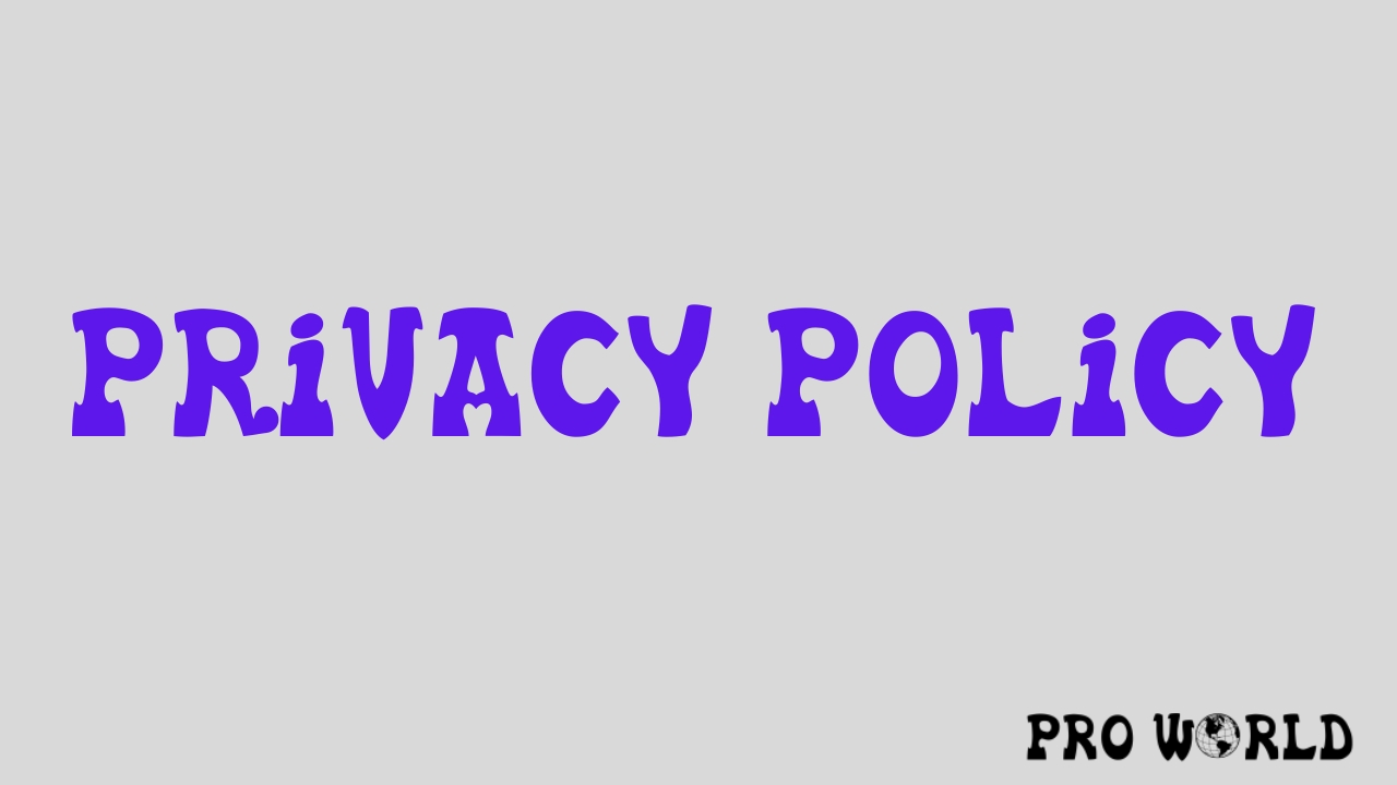 Privacy Policy