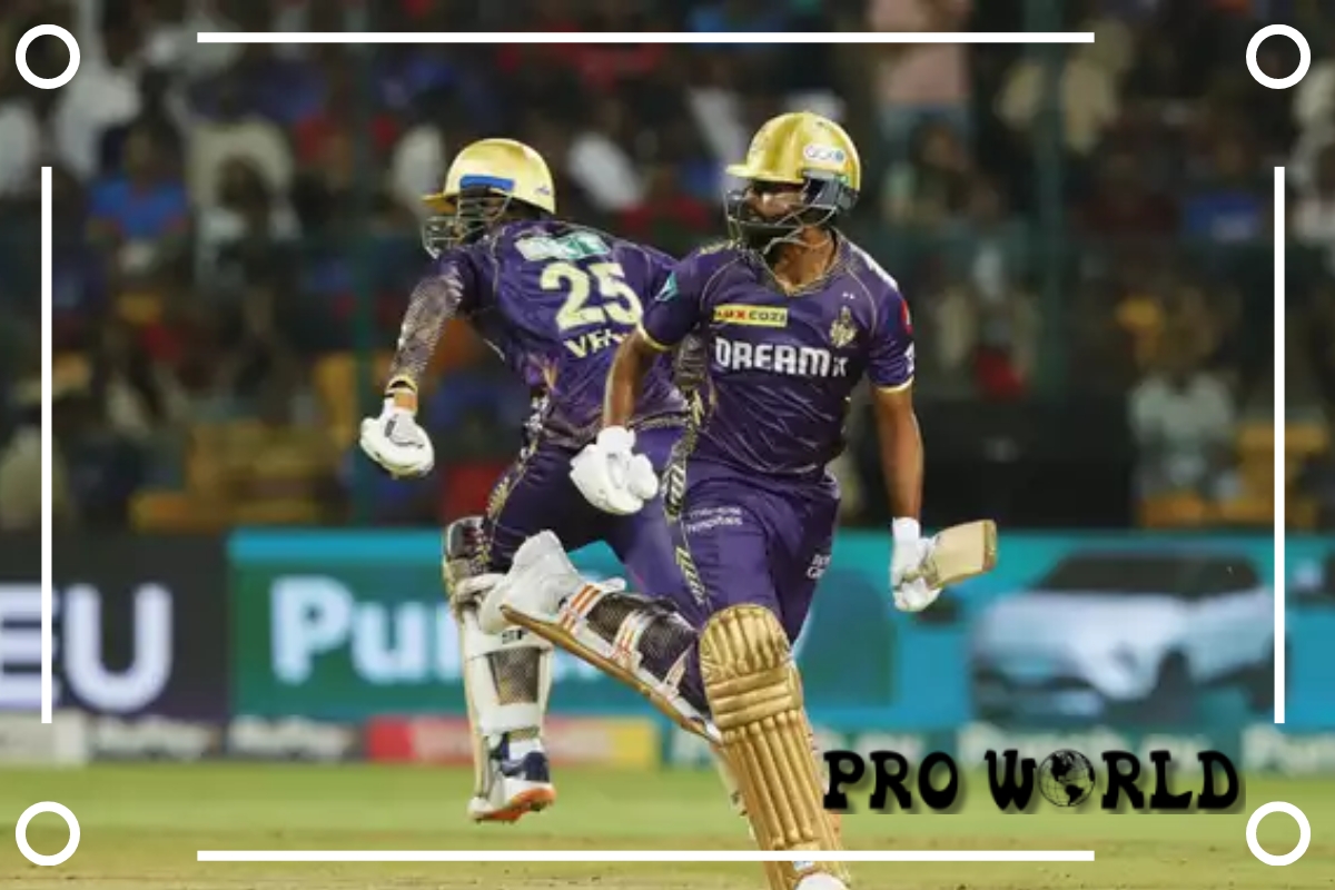 Royal Challengers Bengaluru vs Kolkata Knight Riders